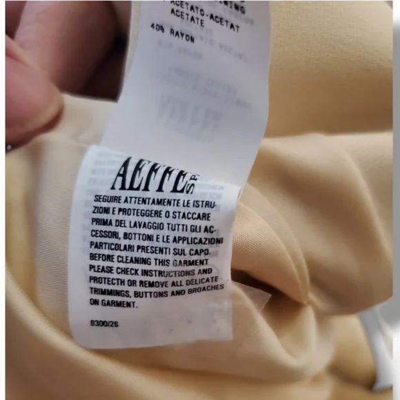 MOSCHINO Single Breast 5 Button Tailored Y2K Notch Lapel Vintage Stitch Blazer - Picture 15 of 15